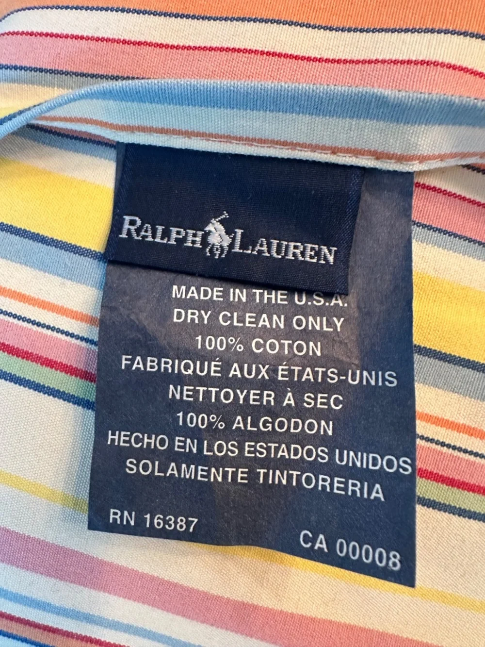 Vintage Ralph Lauren Throw Pillow